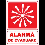 Placuta pentru alarma de evacuare
